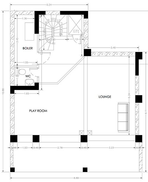 Basement Floorplan